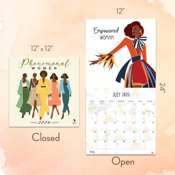 2026 Phenomenal Women Calendar | Afrocentric Inspirational Calendar