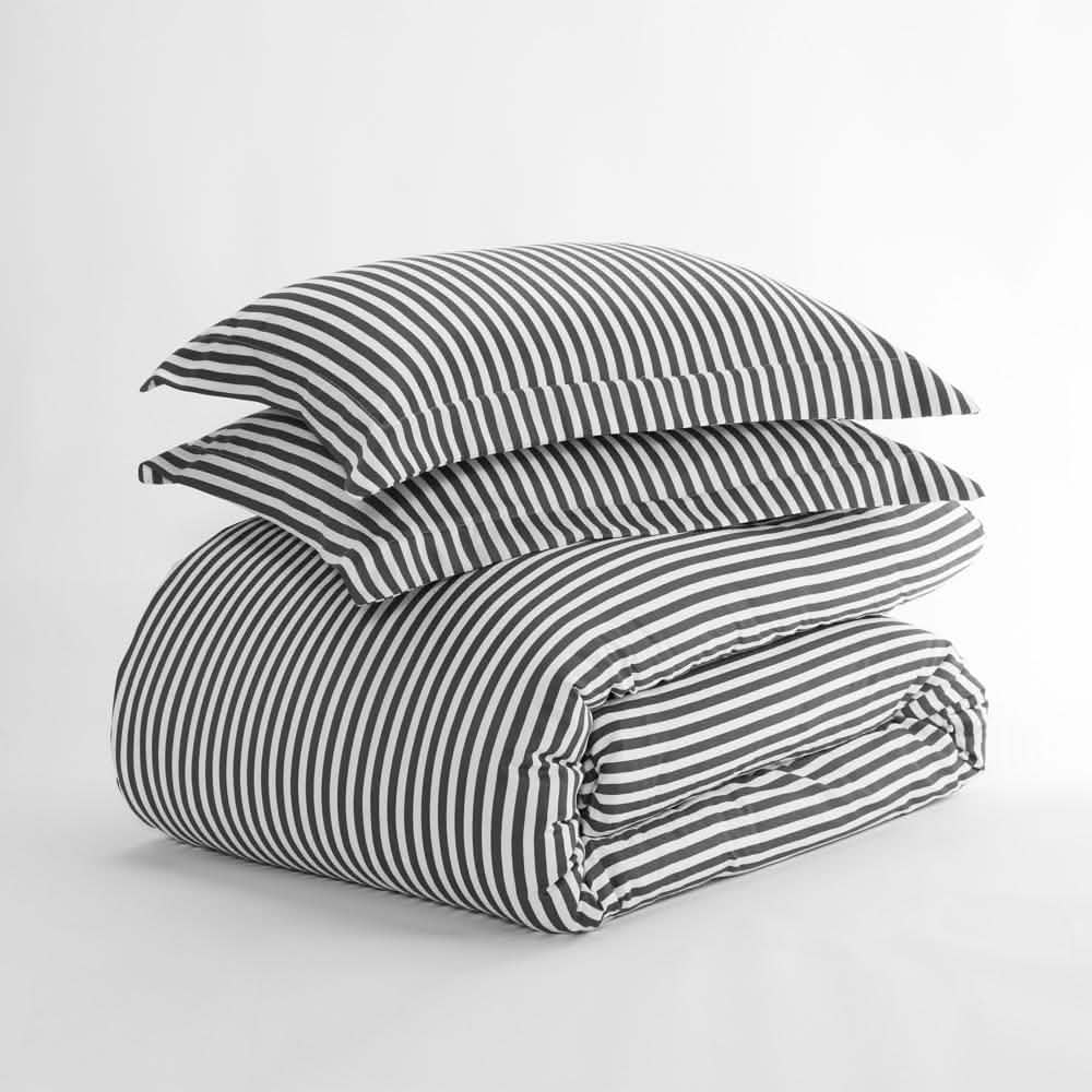 3-Piece: Ribbon Patterned Duvet Cover Set