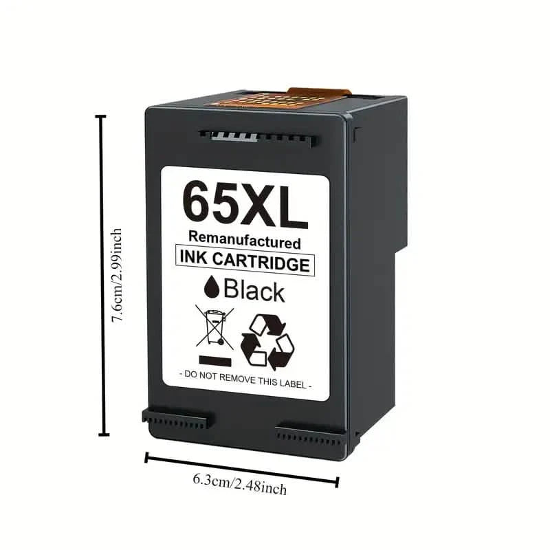 HP 65 / 65XL Black and Color Ink Cartridges
