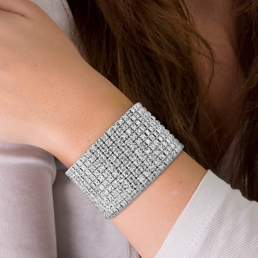 Swarovski Power Collection 10-Tier Elements Bracelet