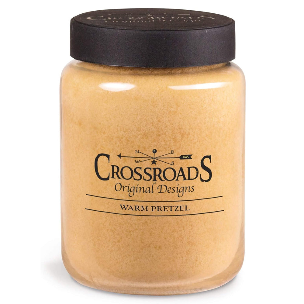 Crossroads Classic Candle 26 Oz. - Warm Pretzel
