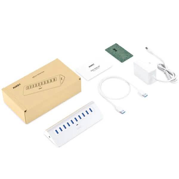 Aukey 10-Port CB-H6 USB 3.0 Hub