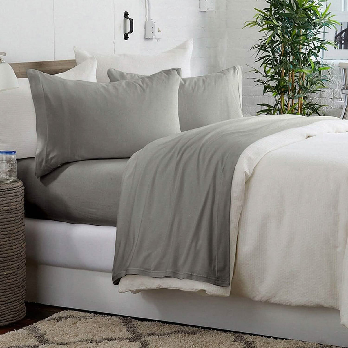Brooklyn Flat Jersey Knit Sheet Set