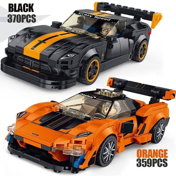 Building Blocks Racing Car Model