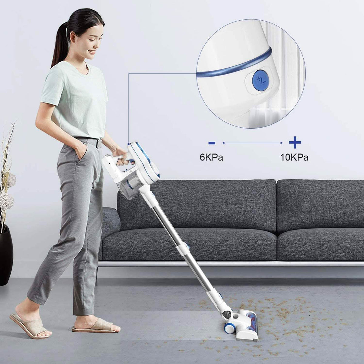 Coolmee Aposen Cordless Vacuum Cleaner