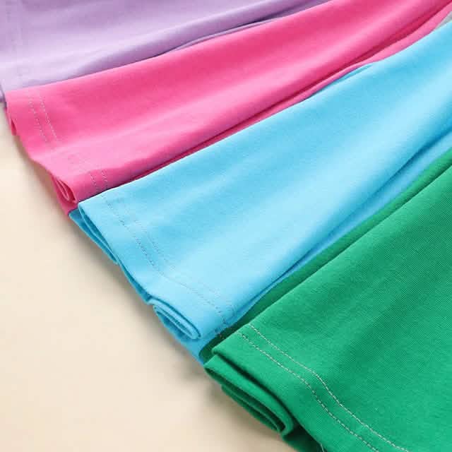 Girls' Rainbow Casual Dress
