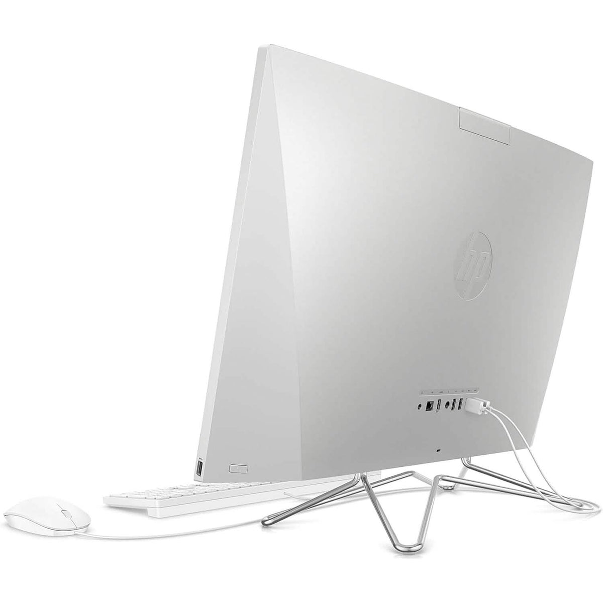 HP All-in-One 27" 11th Gen i5-1135G7, 8 GB RAM, 512 GB SSD, Windows 11 Home Desktop Computer (Refurbished)