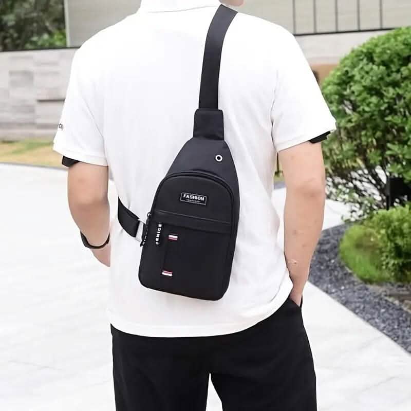Men's Canvas Chest Bag
