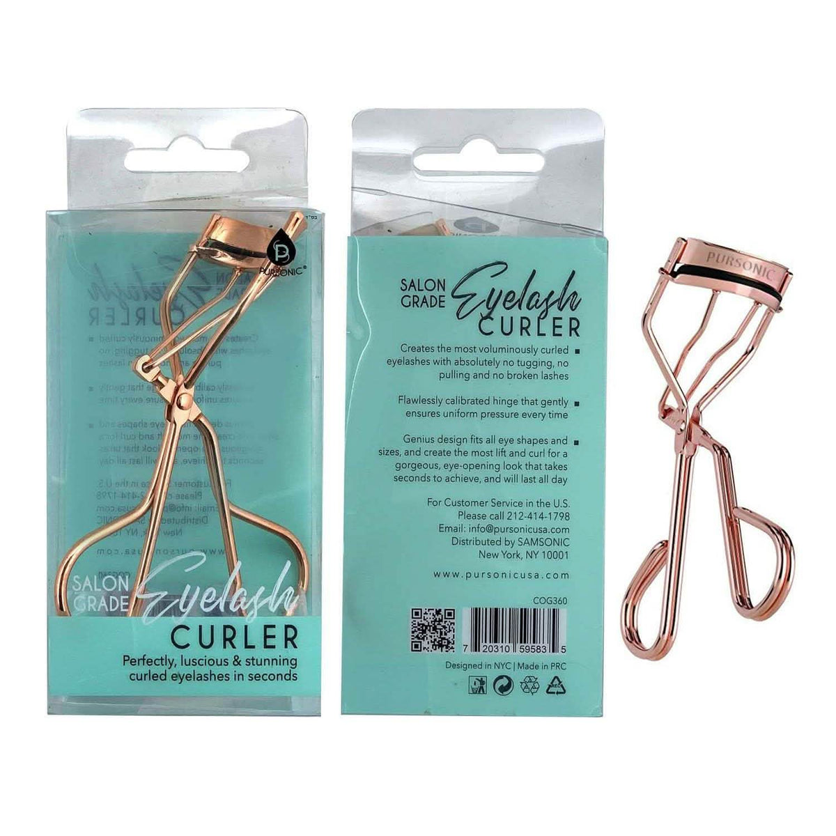 Pursonic Pro Eyelash Curler