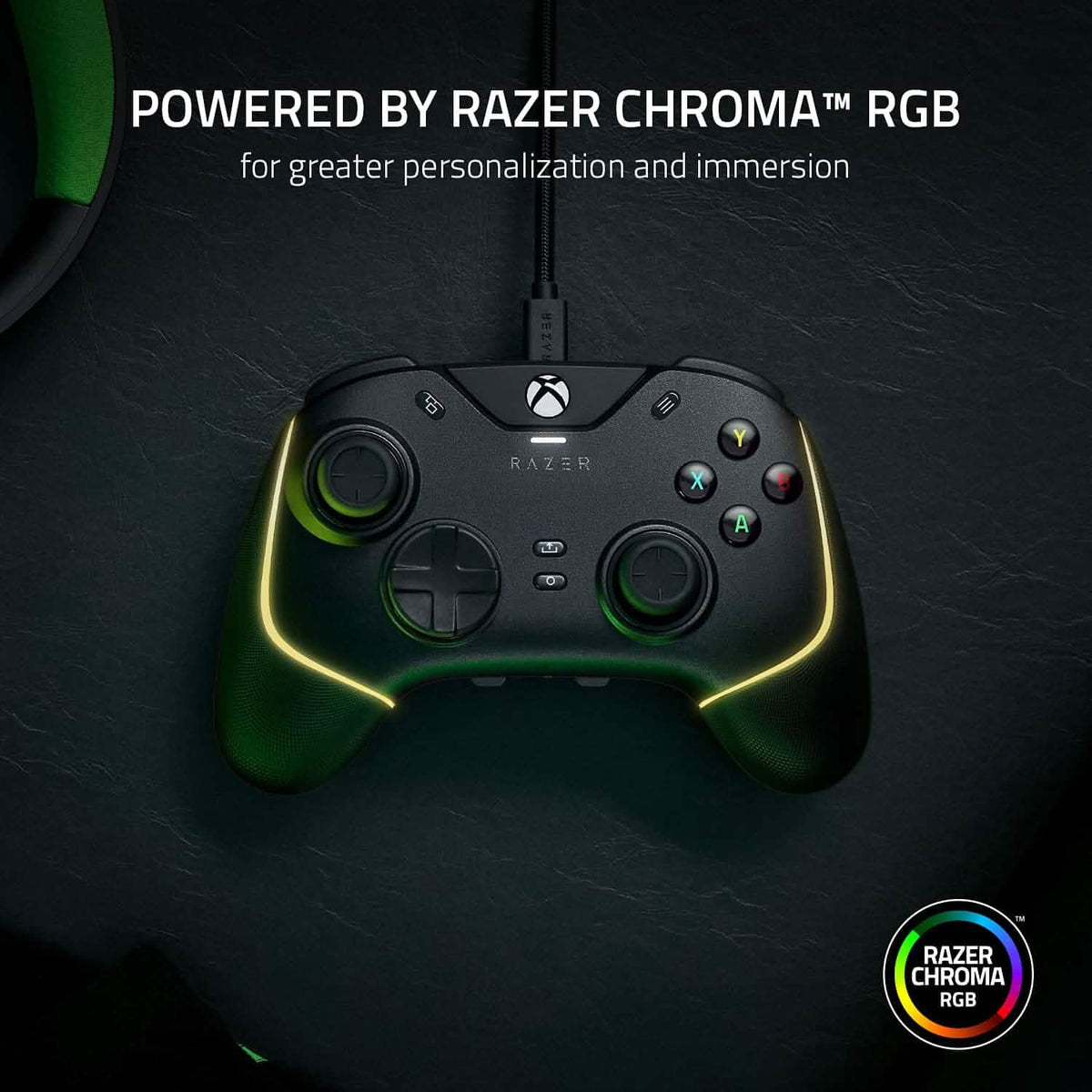 Razer Wolverine V2 Chroma Wired Gaming Pro Controller for Xbox Series X|S, Xbox One, PC (Refurbished)