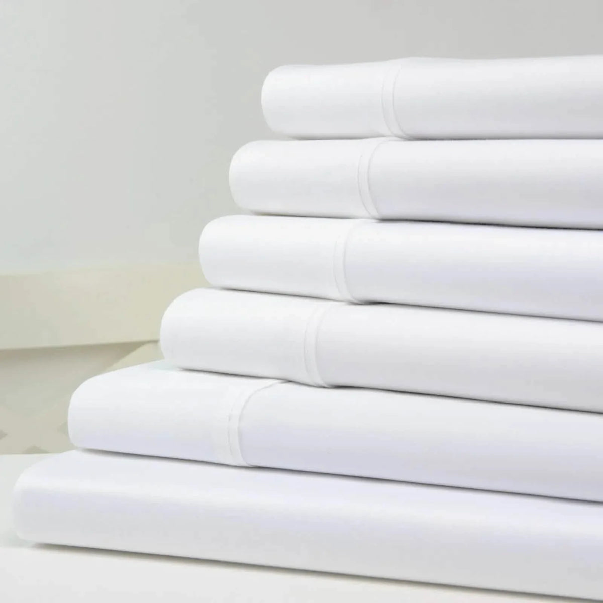 6-Piece Set: Kathy Ireland 1200 Thread Count Cotton Rich Sheet Set