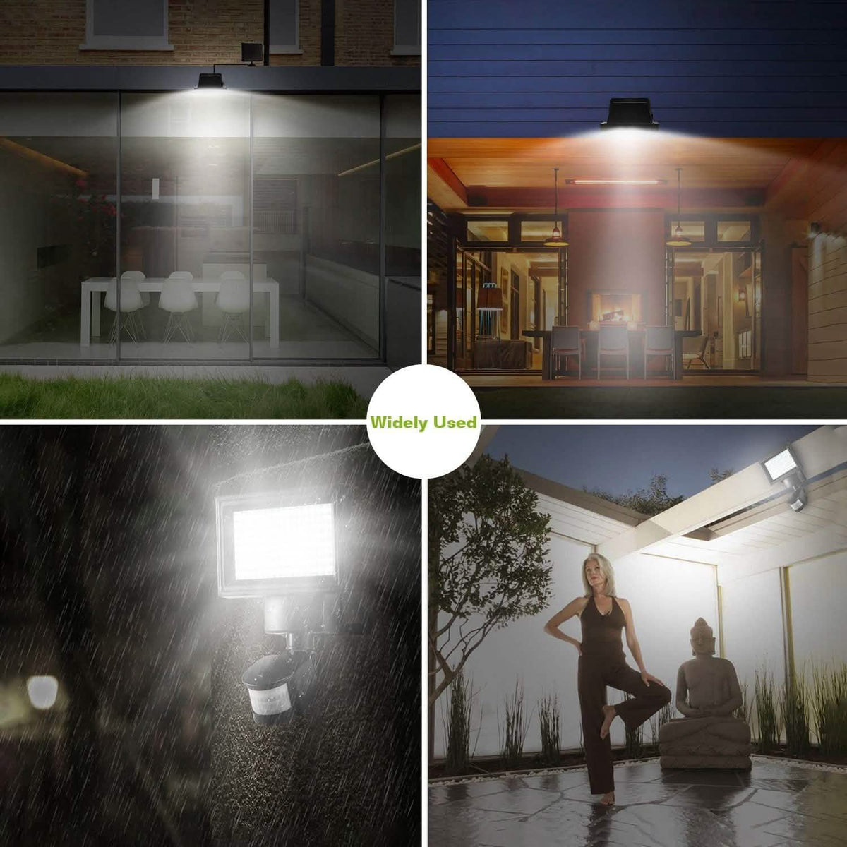 Solar Wall Lights 120 LEDs