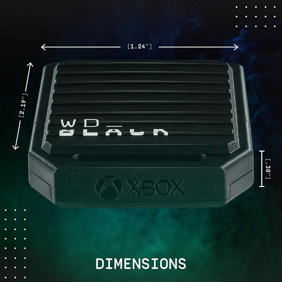 WD Black 512GB C50 Storage Expansion Card for Xbox Series X|S - Quick Resume Plug & Play Solid State Drive (Refurbished)