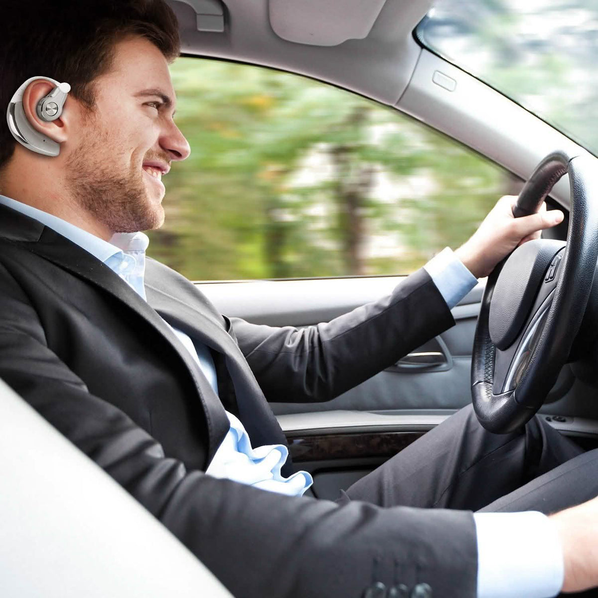 Wireless Earpiece Right with Mic Earhook