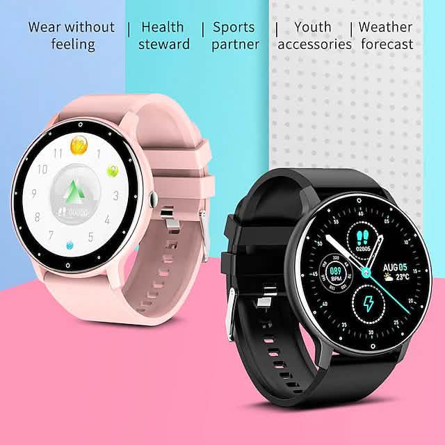 Zl02 Smart Watch 1.28 Inch Smartwatch Fitness Running Watch