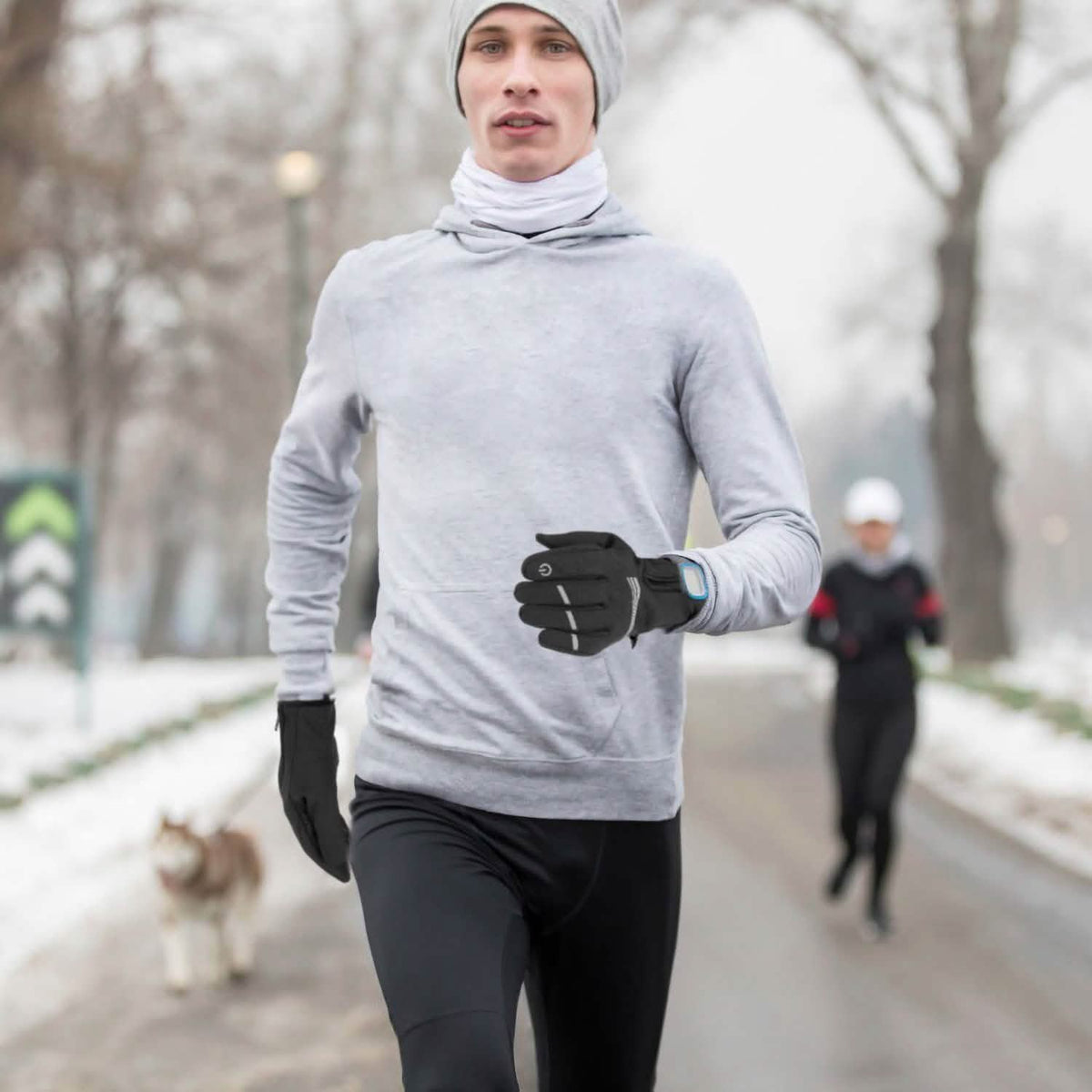 1-Pair: Winter Touchscreen Thermal Gloves