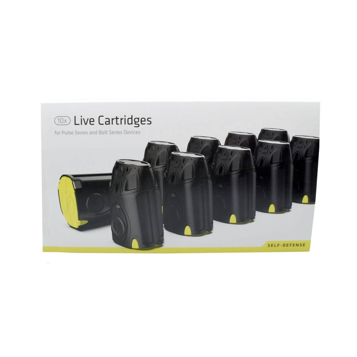 10-Pack: Live Cartridges for TASER C2/Bolt/Pulse/Pulse+