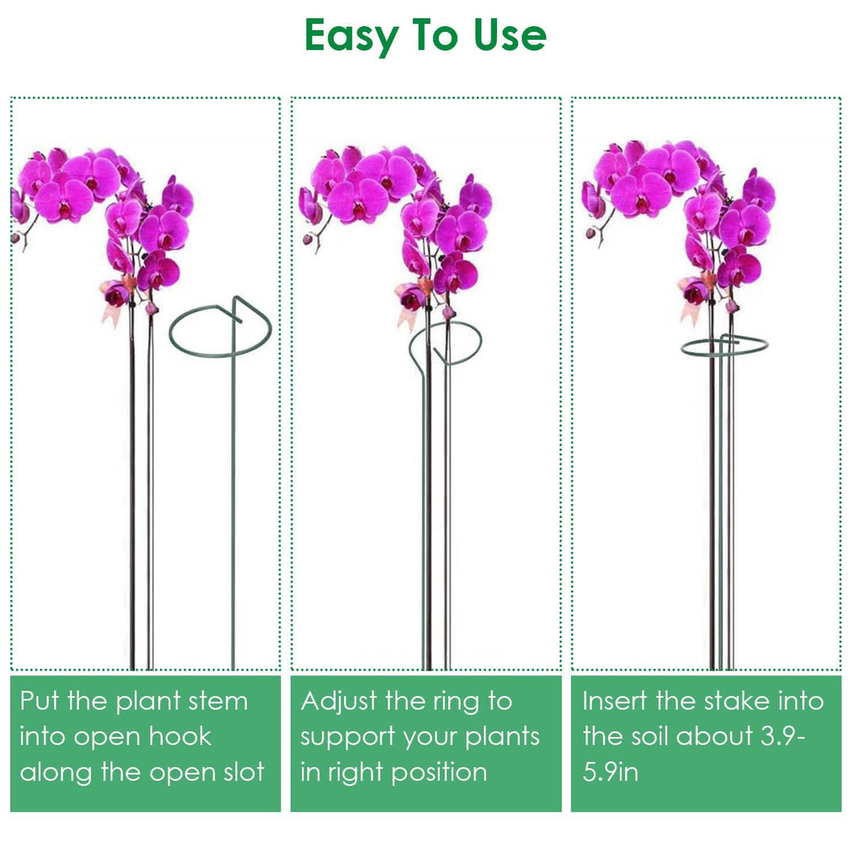 10-Pack: Plant Support Stake