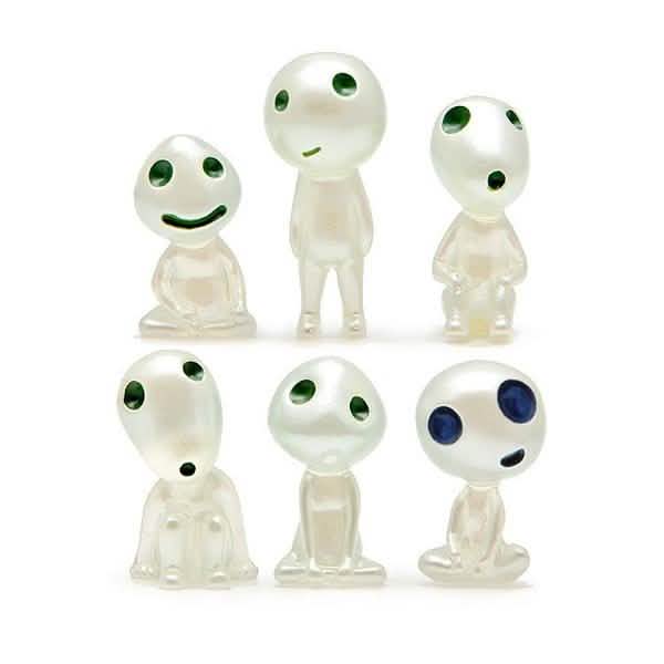 10-Pack: Princess Mononoke Luminous Studio Ghibli Resin Action Figurines