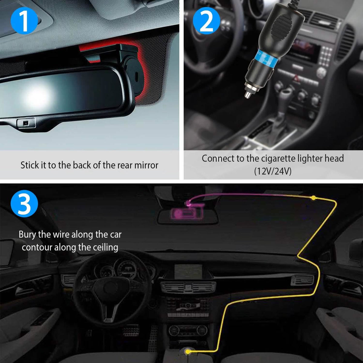 1080P Dash Cam Car Camera Recorder