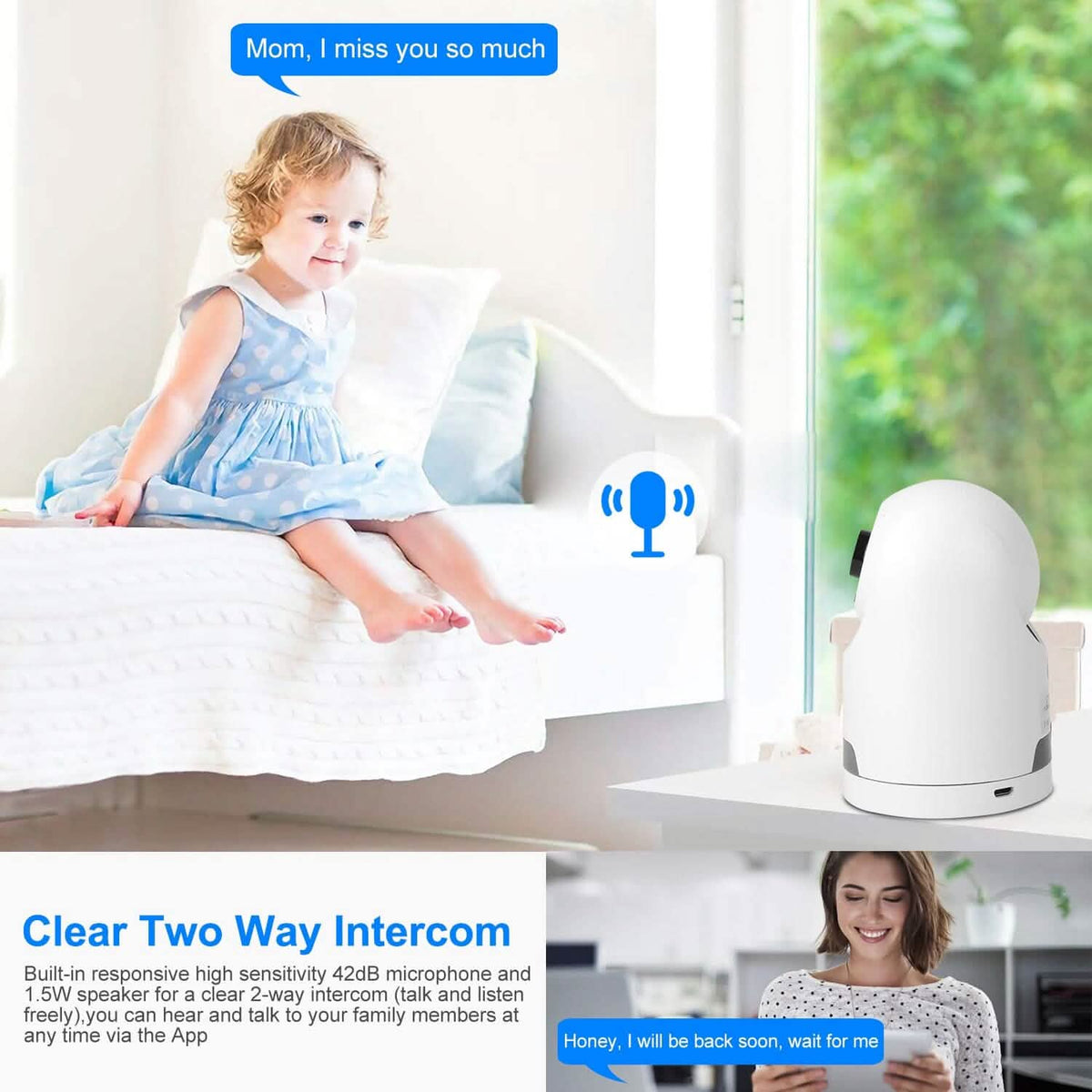 1080P Wifi IP Camera Pan Tilt Security Surveillance Camcorder