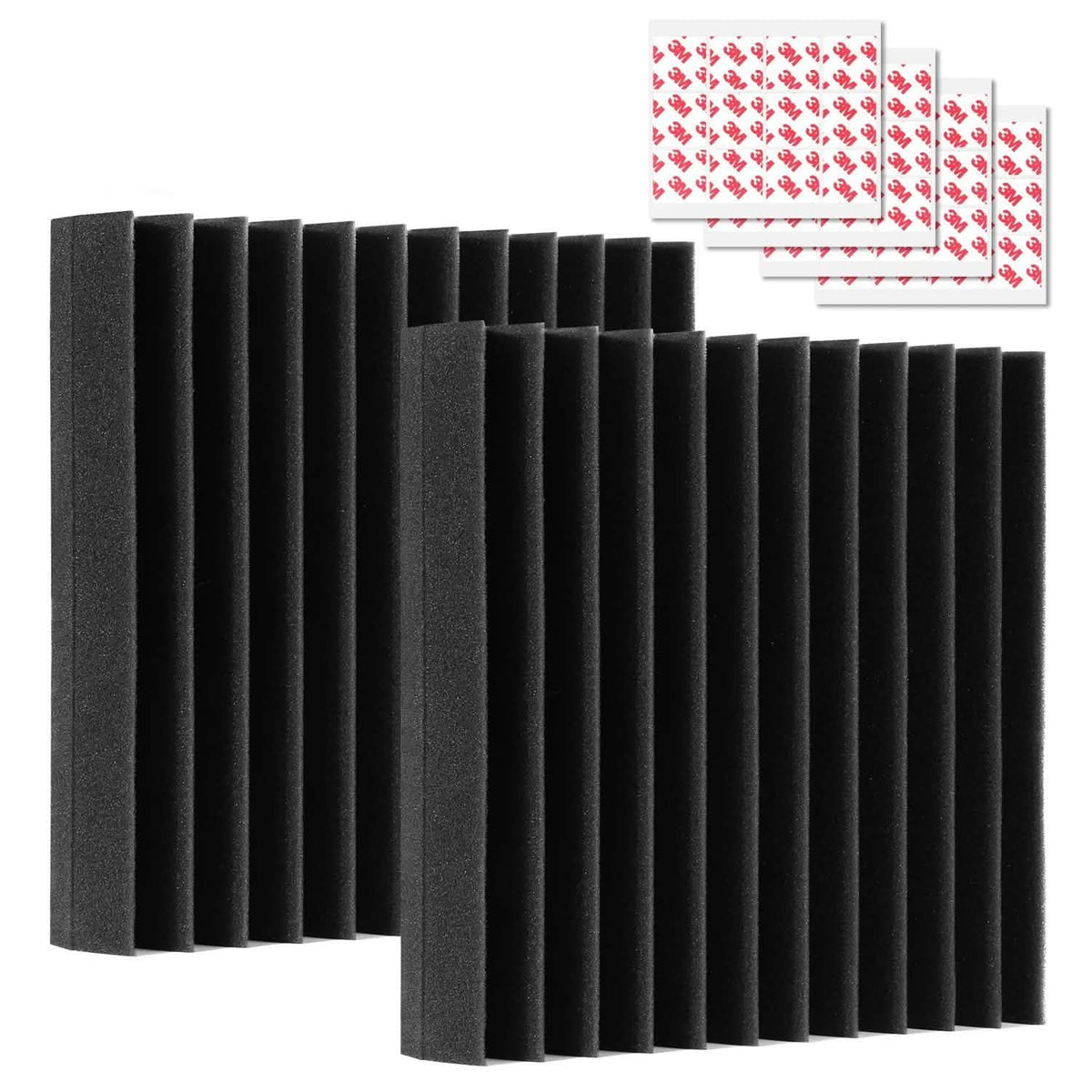 12-Pack: Sound Proof Padding Soundproof Foams