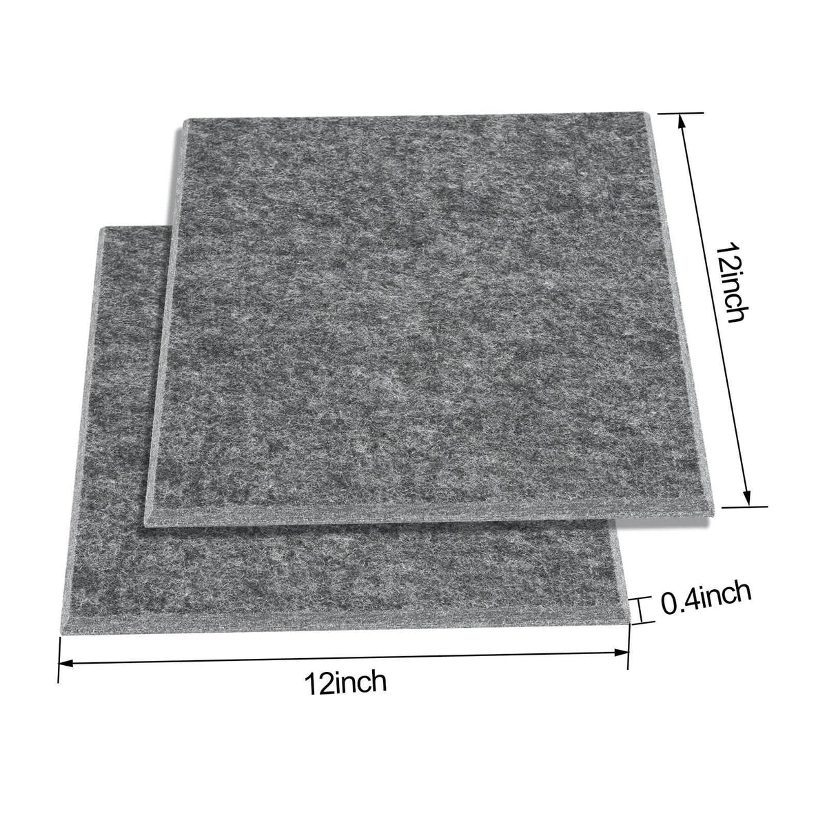 12-Packs: AGPtEK Acoustic Absorption Noise Cancellation Panels