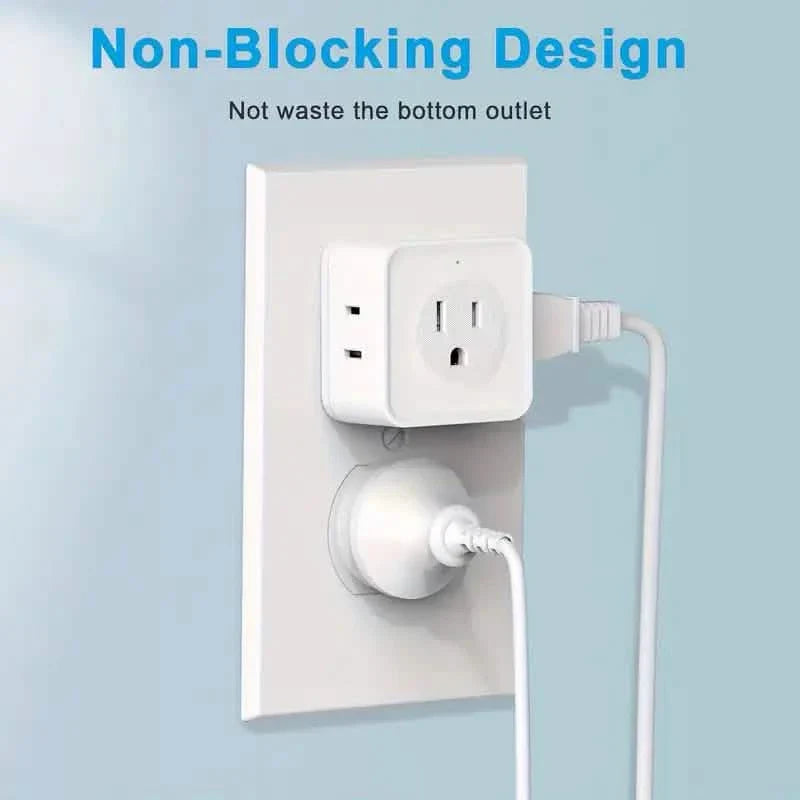 Multi-Function Socket Adapter – Five-Way Wall Extension