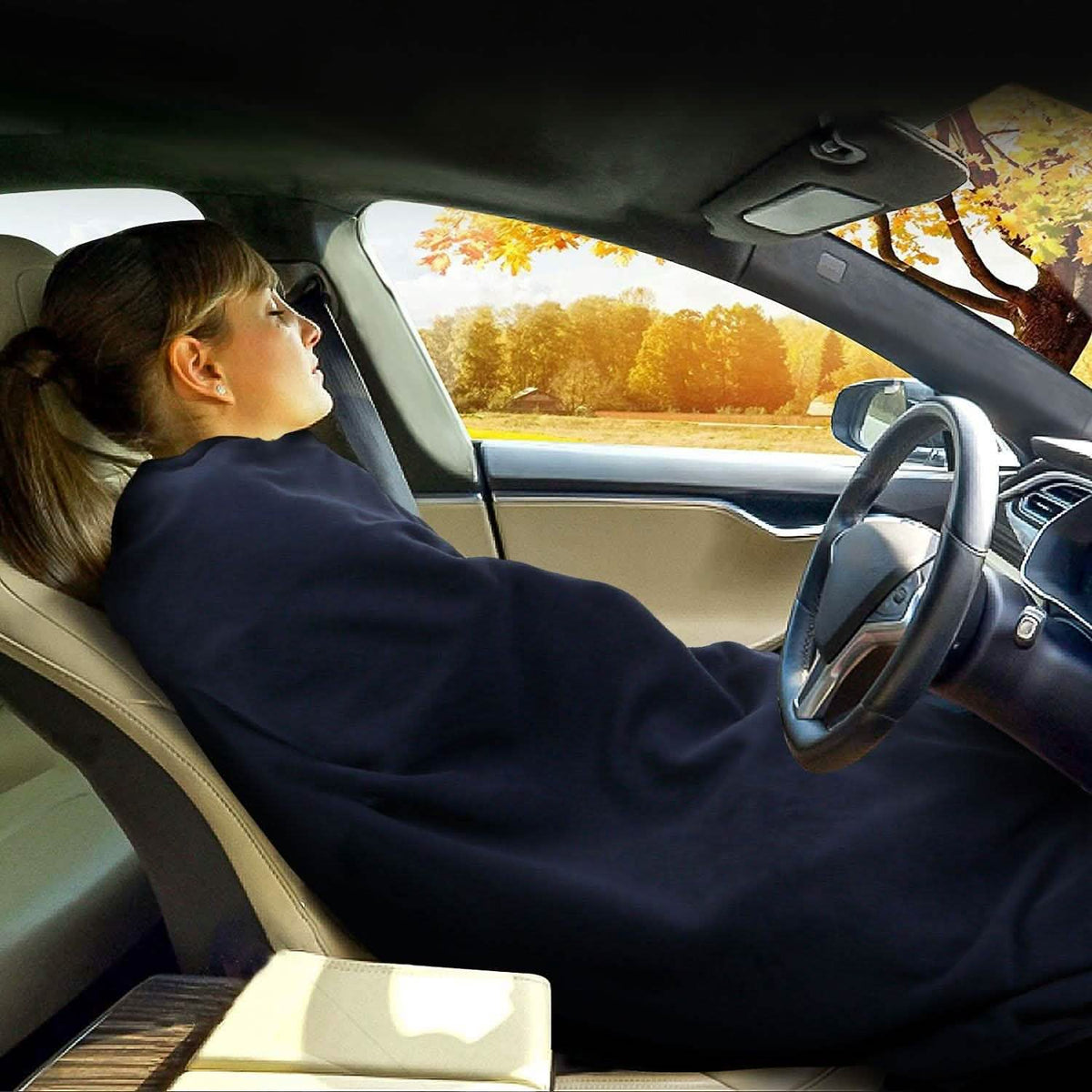 12V Electric Car Heated Blanket