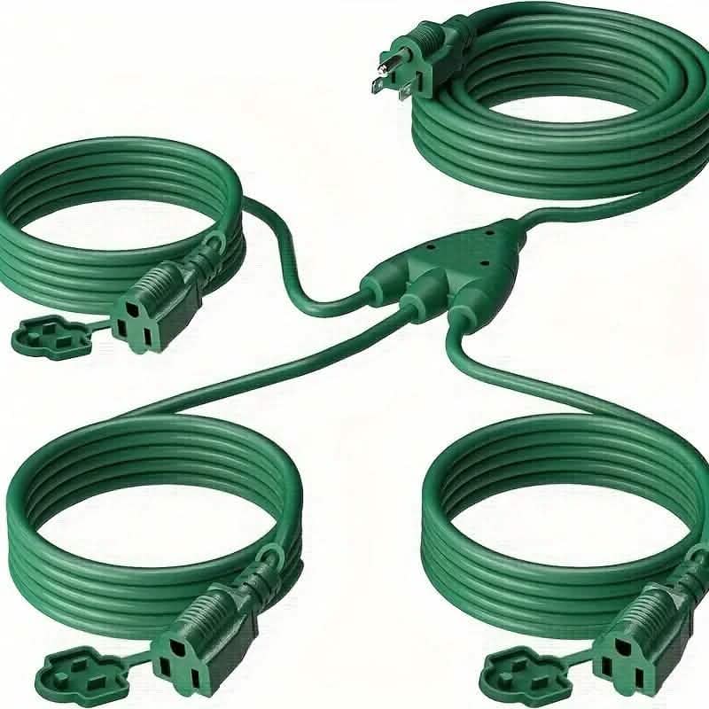 13 Ft. Stright 1 to 3 Splitter Extension Cord