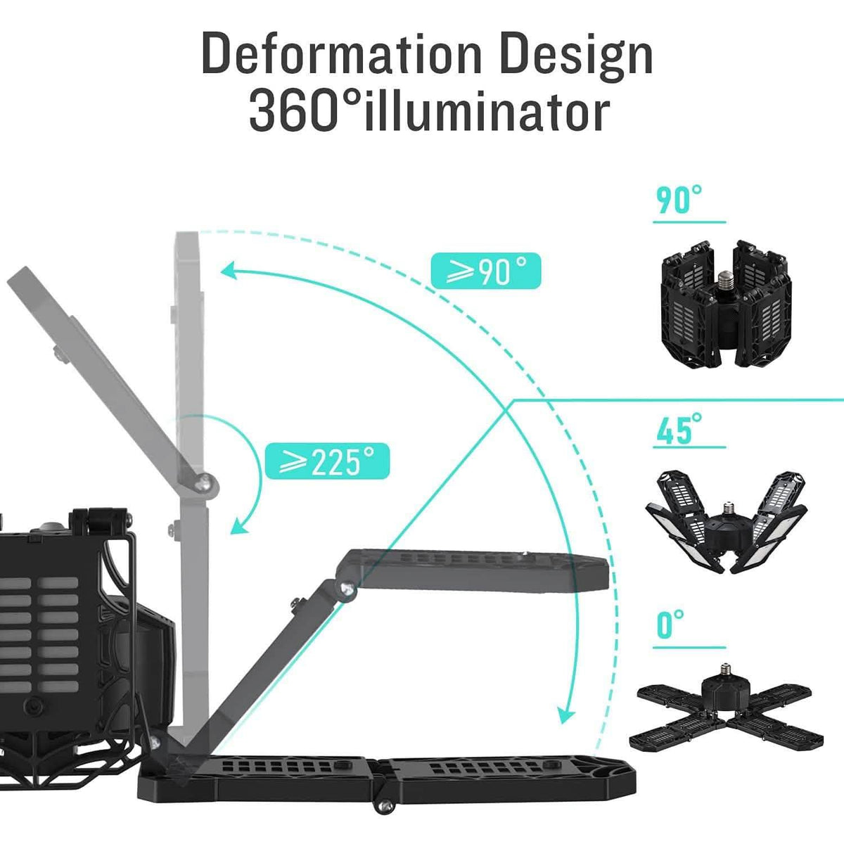 15000LM LED Shop Light with E26/E27