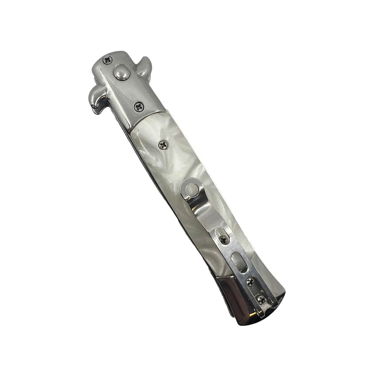 2-Pack: 4" Stiletto Automatic Comb Knife