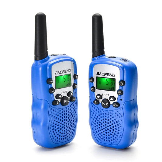 2-Pack: Baofeng Kids 2 Way Radio Walkie Talkies 22 Channel 3-5 Miles FRS/GMRS Toy
