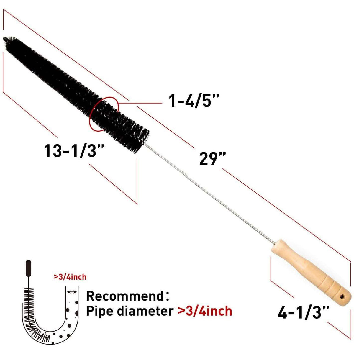 2-Pack: Dryer Vent Cleaner Kit