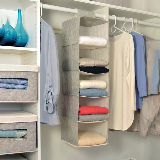 2-Pack: Hanging Closet Organizer