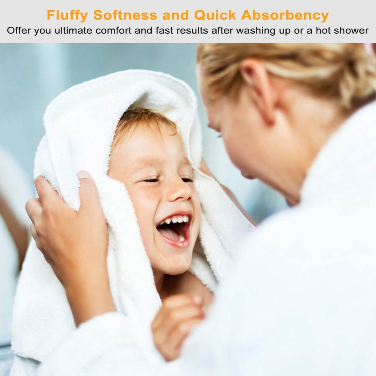 2-Pack: Pakistan Cotton Bath Towel