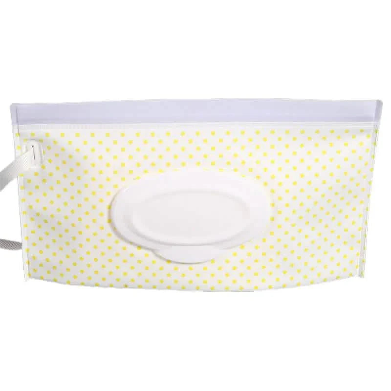 2-Pack: Reusable Wet Wipe Pouch
