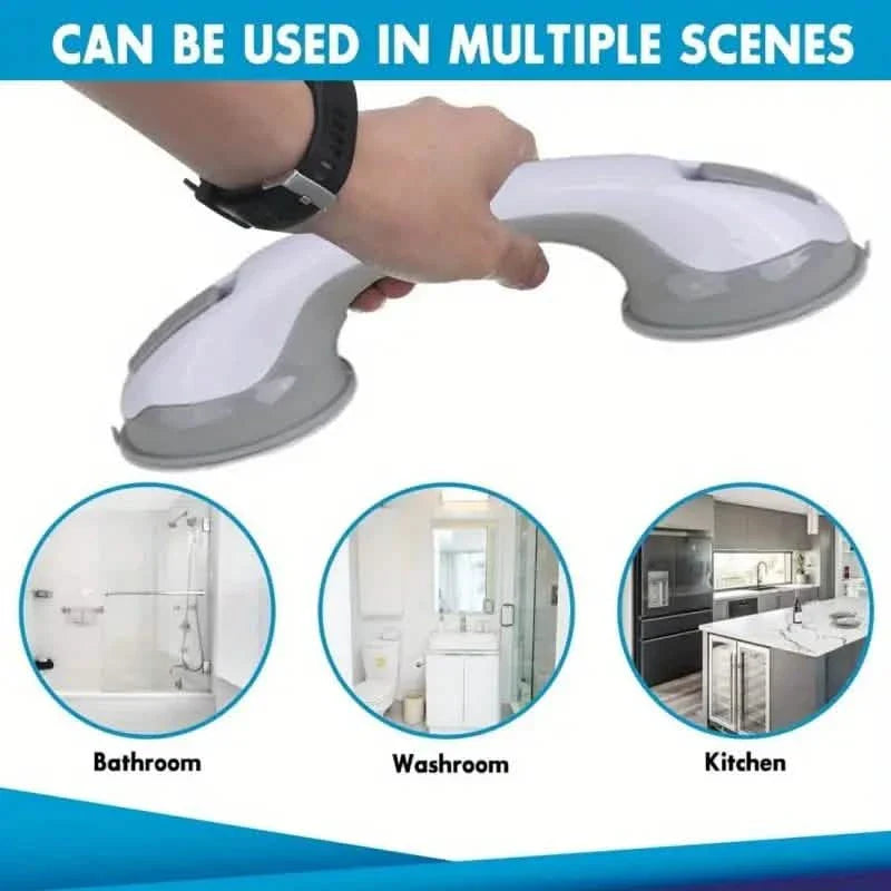 2-Pack: Shower Handle Grab Bars For Bathtubs And Showers