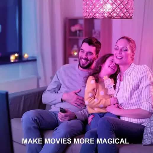 2-Pack: Smart Home Multi-Color LED A19 Bulb 5W
