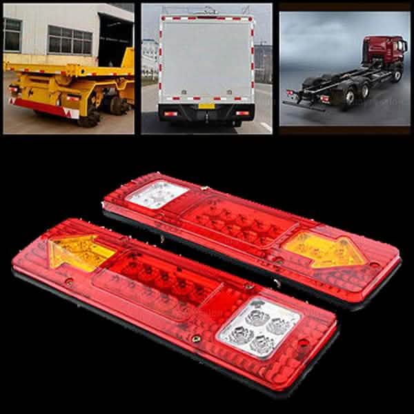 2-Piece: 19-LED Trailer Truck RV ATV Turn Signal