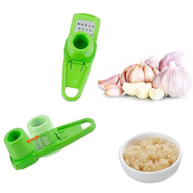 2-Piece: Garlic Vegetable Cutter
