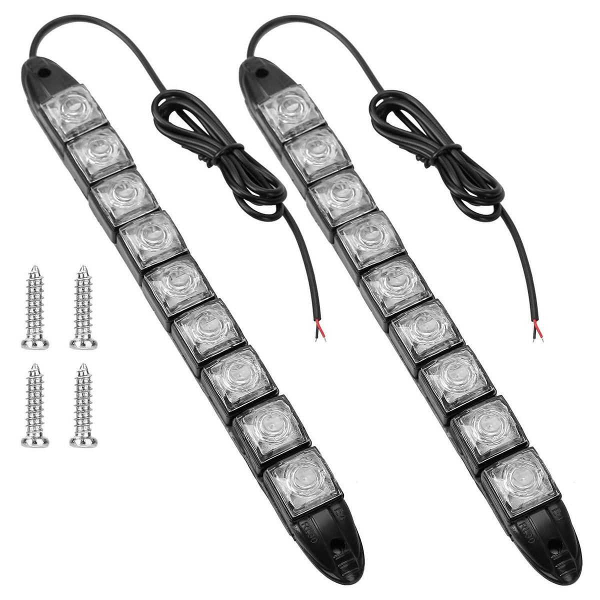 2-Piece: Navigation Marine Boat Strip 9 LED Lights