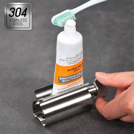 2-Pieces: Stainless Steel Toothpaste Squeezer