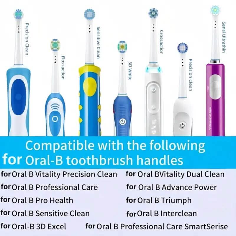20-Pack: Professional Electric Replacement Toothbrush Heads