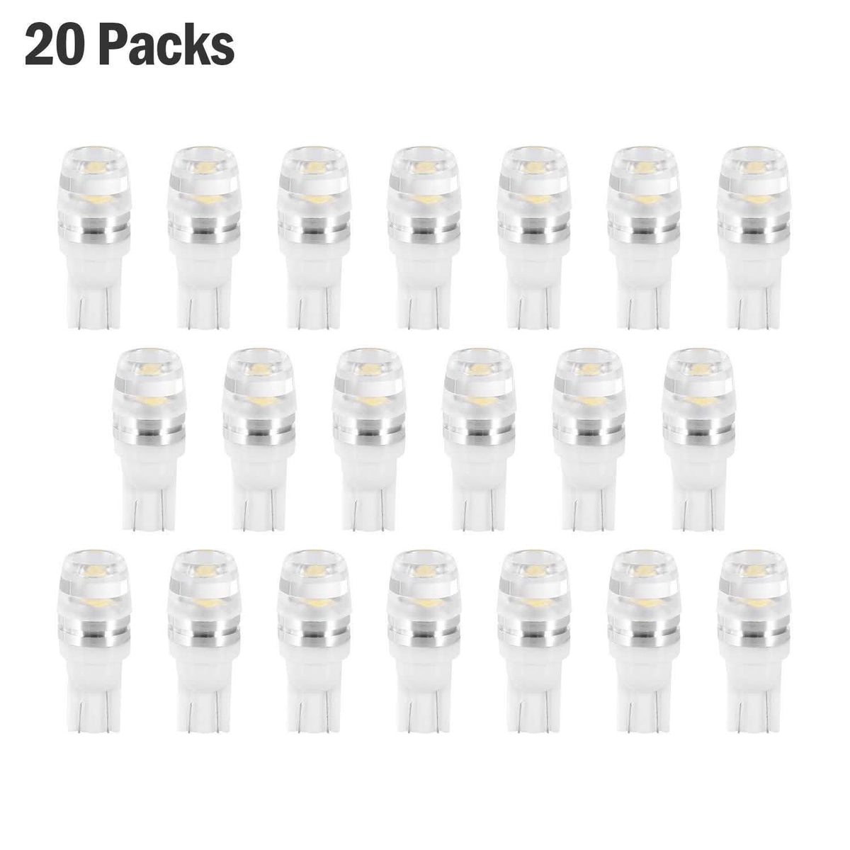 20-Piece: LED Car Light Bulbs