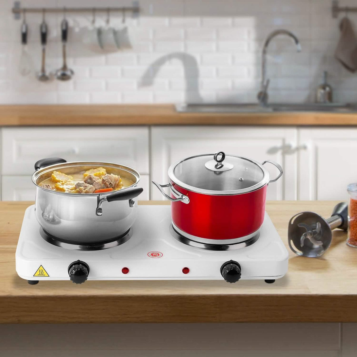 2000W Portable Double Electric Burner