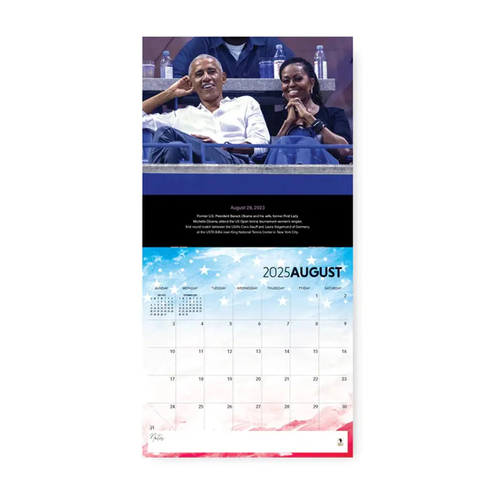 2025 The Obamas Wall Calendar (Final Sale)