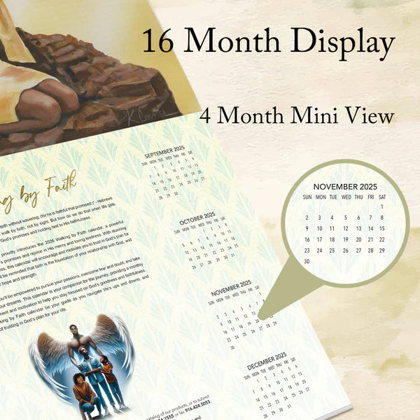 2026 Walking by Faith Calendar | FashionMojos.com
