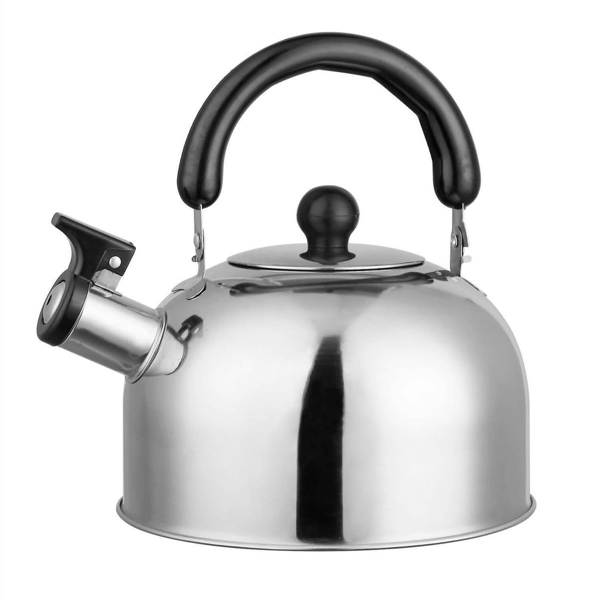 2.1 Quarts Stainless Steel Whistling Tea Kettle Stovetop Induction Gas Teapot