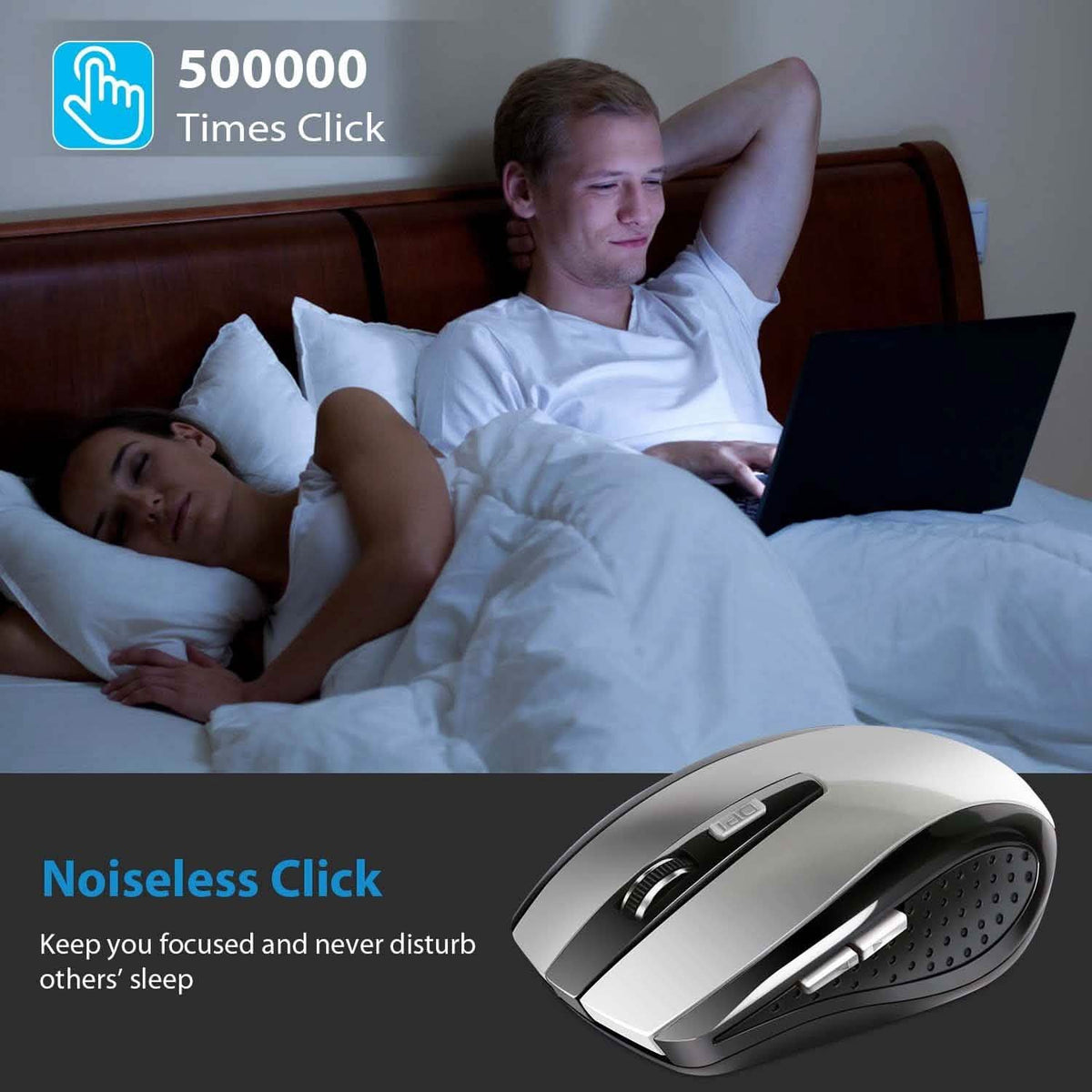 2.4 G Wireless Gaming Mouse Optical